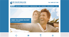 Desktop Screenshot of drdavidmalkin.com